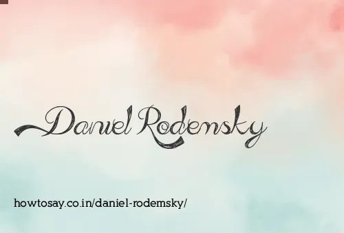 Daniel Rodemsky