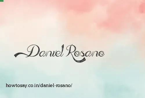 Daniel Rosano