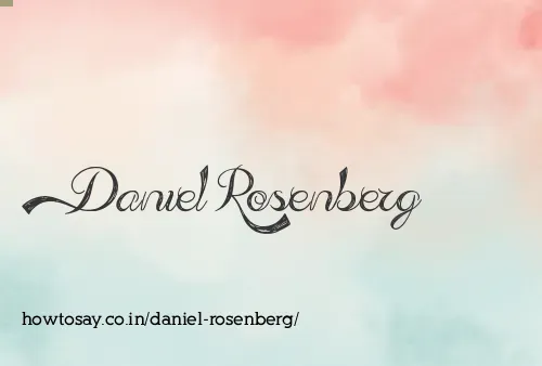 Daniel Rosenberg