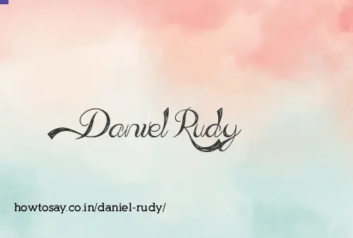 Daniel Rudy