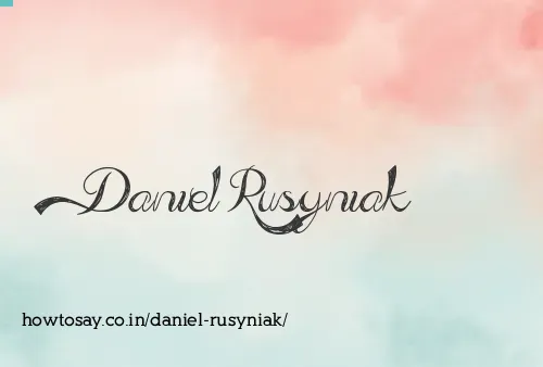 Daniel Rusyniak