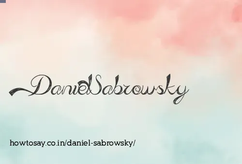 Daniel Sabrowsky