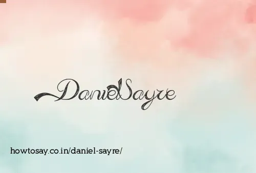 Daniel Sayre