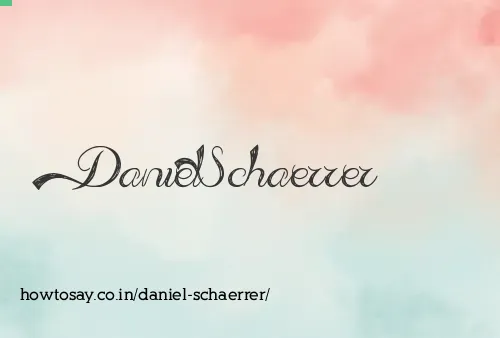 Daniel Schaerrer