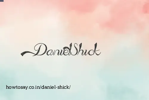 Daniel Shick