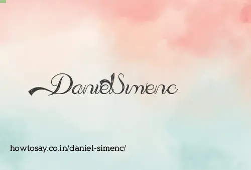 Daniel Simenc