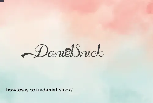 Daniel Snick