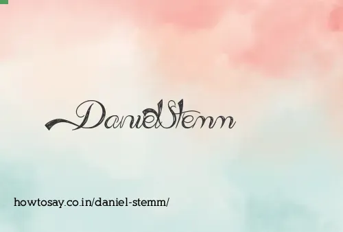 Daniel Stemm