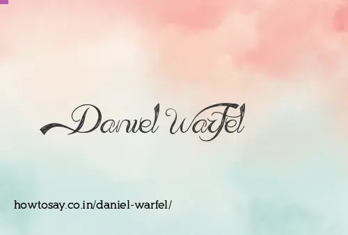 Daniel Warfel