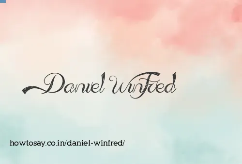 Daniel Winfred