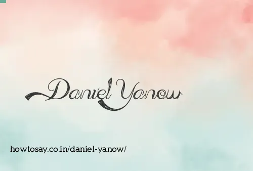 Daniel Yanow