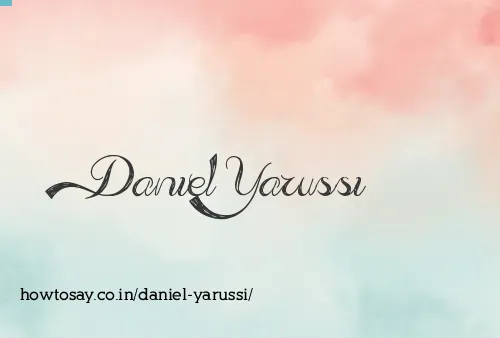 Daniel Yarussi