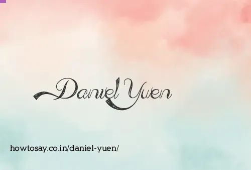 Daniel Yuen
