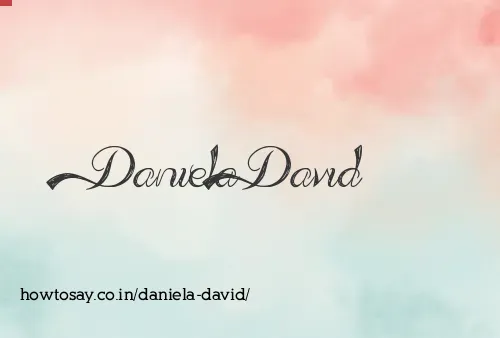 Daniela David