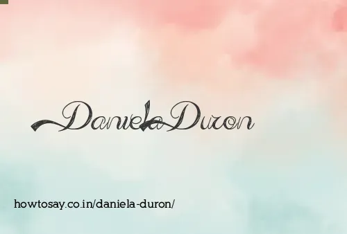 Daniela Duron