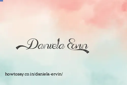 Daniela Ervin