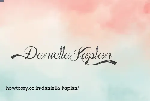 Daniella Kaplan
