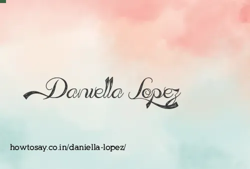 Daniella Lopez