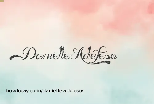Danielle Adefeso
