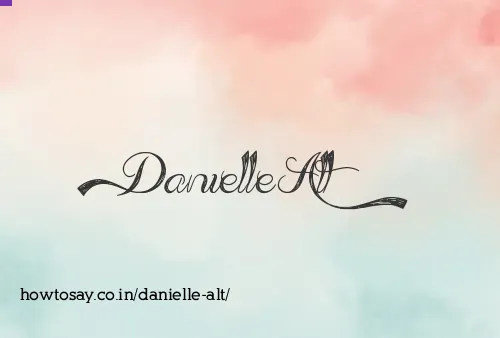 Danielle Alt