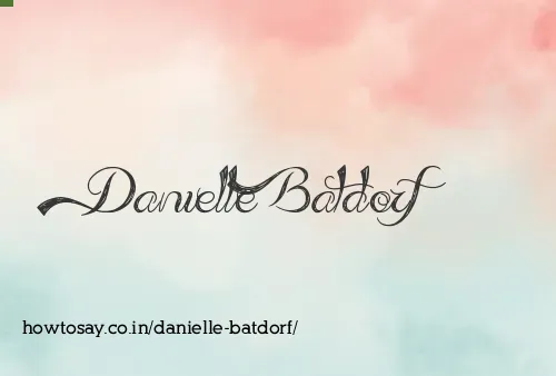Danielle Batdorf