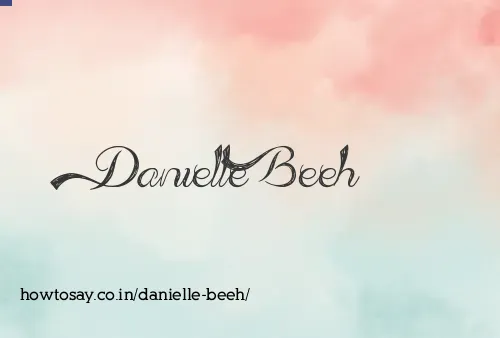 Danielle Beeh