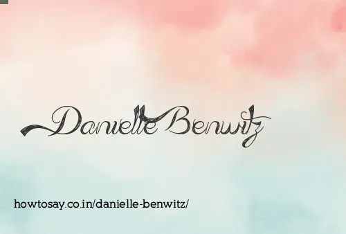 Danielle Benwitz