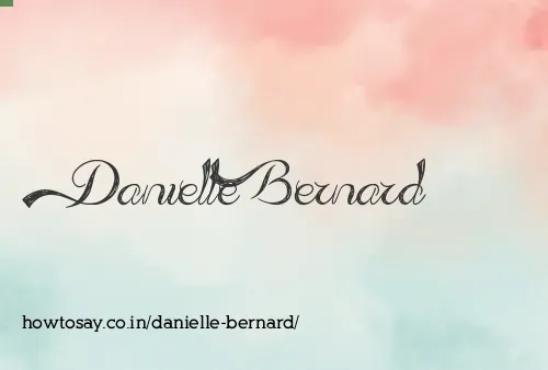 Danielle Bernard