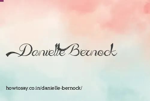 Danielle Bernock