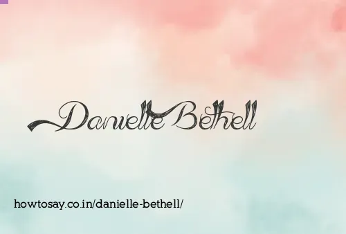 Danielle Bethell