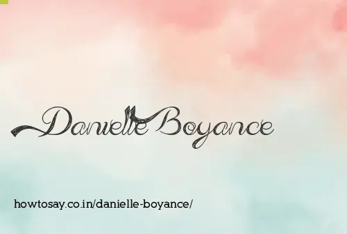 Danielle Boyance