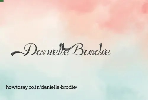 Danielle Brodie