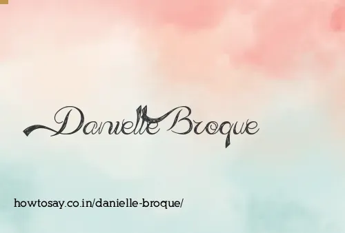 Danielle Broque