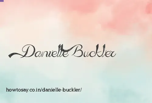 Danielle Buckler