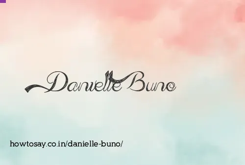 Danielle Buno