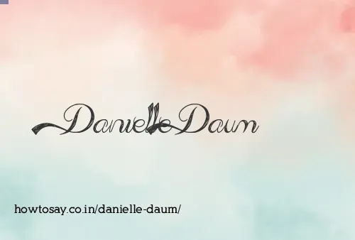 Danielle Daum