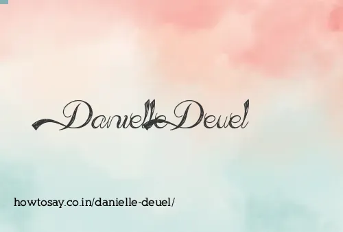 Danielle Deuel