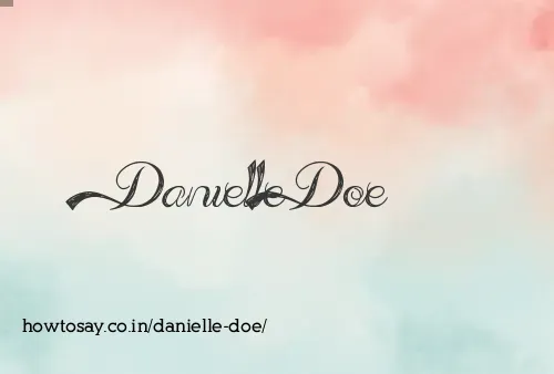 Danielle Doe