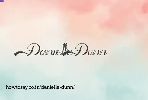 Danielle Dunn