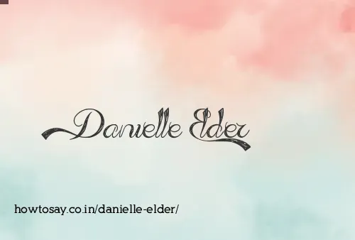 Danielle Elder