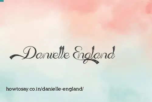 Danielle England