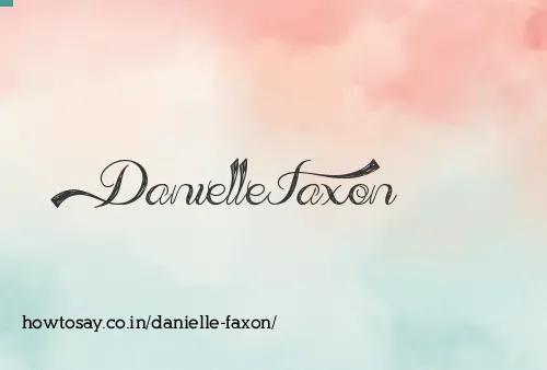 Danielle Faxon