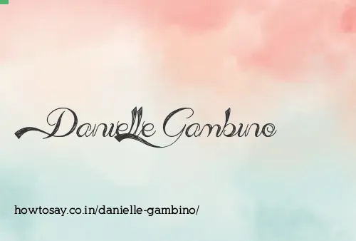 Danielle Gambino