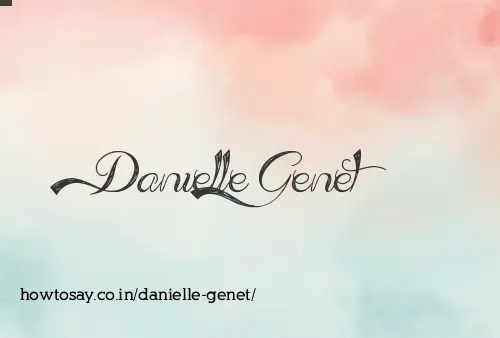 Danielle Genet