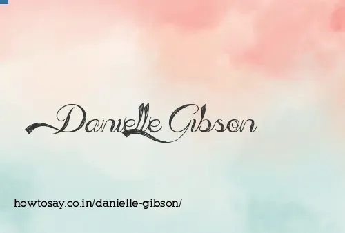 Danielle Gibson