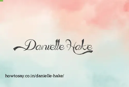 Danielle Hake