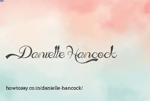 Danielle Hancock
