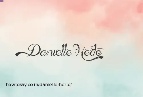 Danielle Herto