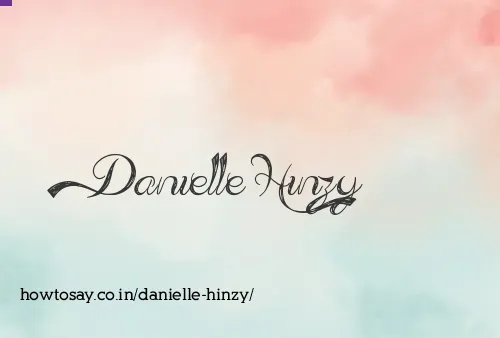 Danielle Hinzy