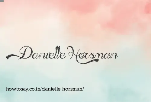 Danielle Horsman